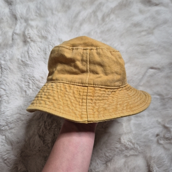 Mustard Yellow Bucket Hat Universal Thread Cotton Blend Fall Spring Summer Stree - Picture 3 of 9